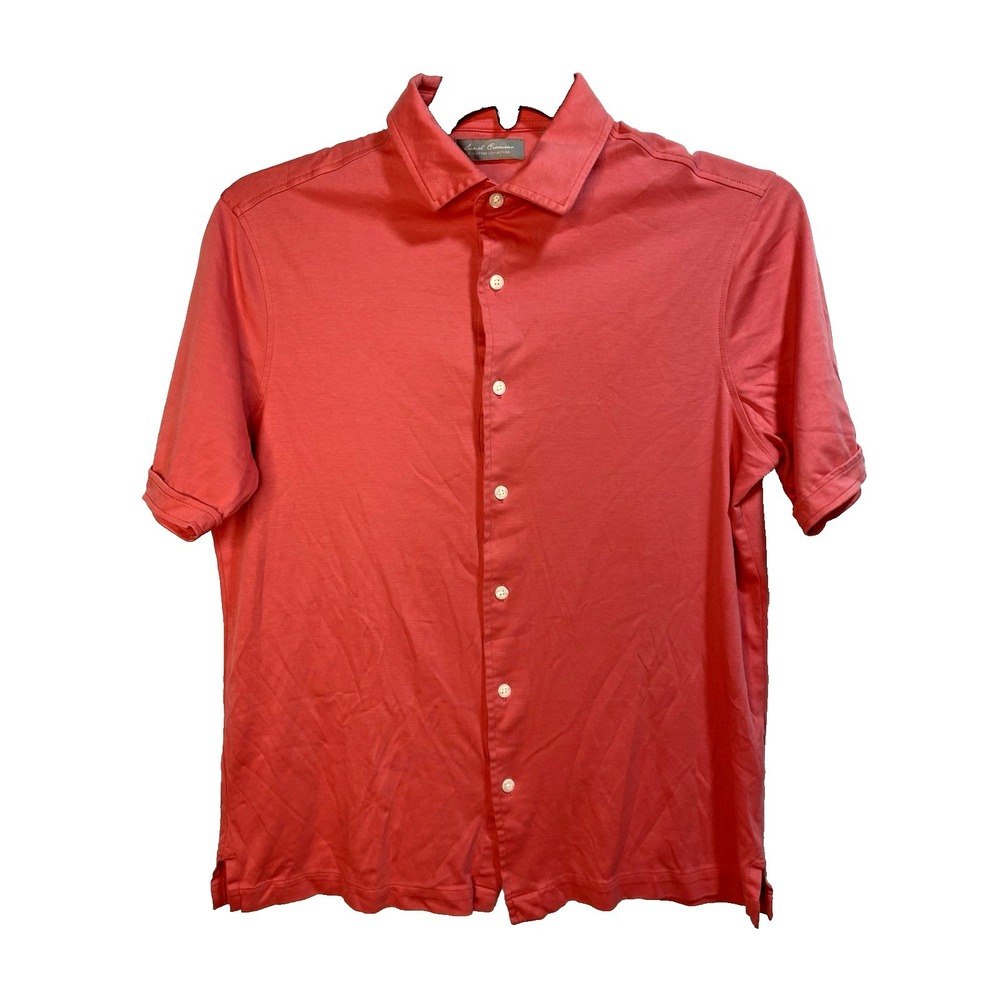 Daniel Cremieux Short Sleeve Knit Shirt Medium Berry NWT RN 58908